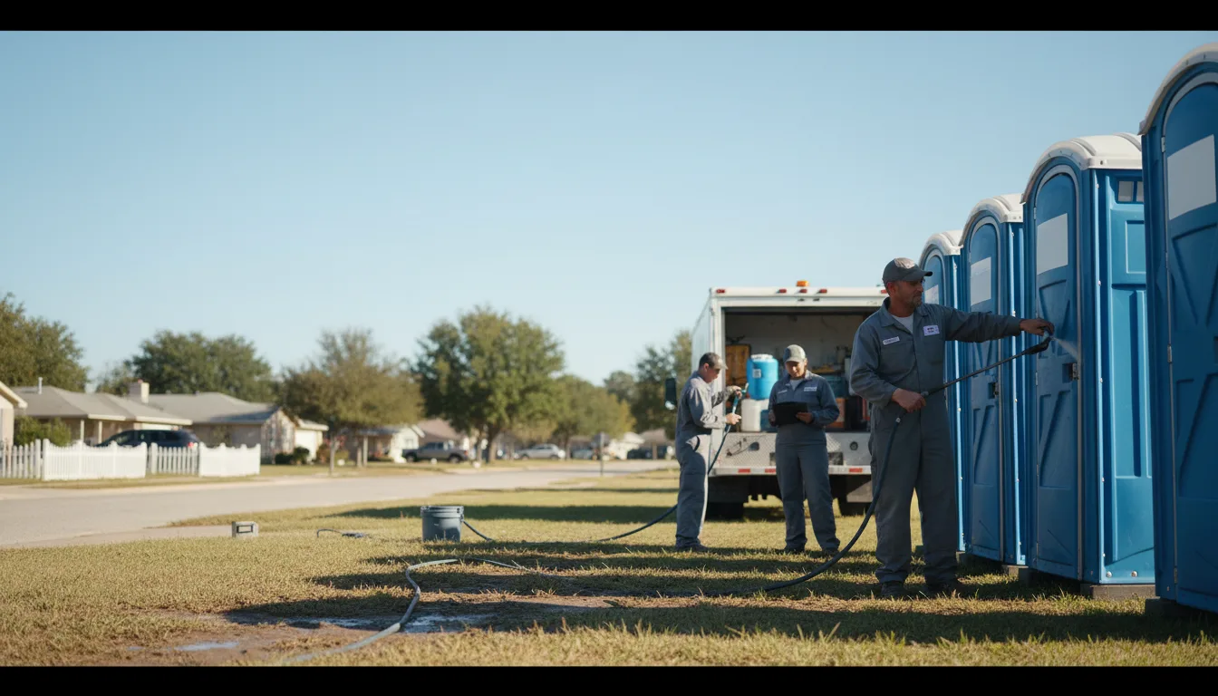 Long-Term Portable Toilet Rental in Sunrise Manor, NV near me